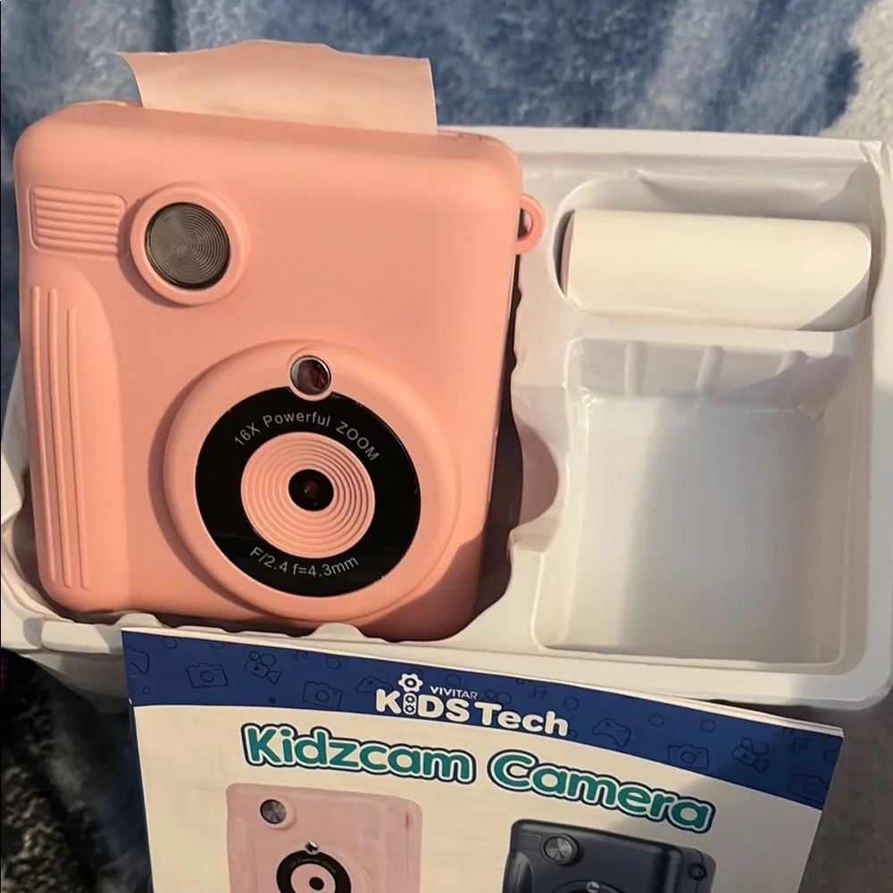 Vivitar Pink Kidzcam Camera used!